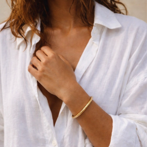 Bracciale Artigianale Argento 925 | Design Naturale Fatto a Mano