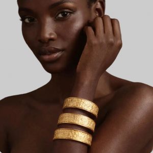Bracciale Roma 3 fasce artigianale. Made Italy - Henry River